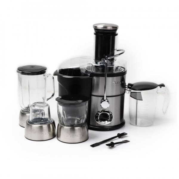 Extracteur de jus LEXICAL 4en1 - 1200W Noir (LJE2213) Extracteur de jus LEXICAL 4en1 - 1200W Noir (LJE2213)